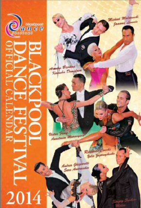 Blackpool Dance Festival Official wall calendar for 2014